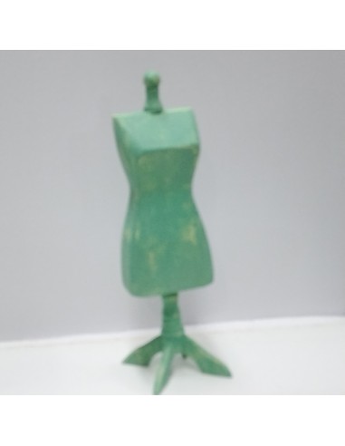 Maniqui en tonos verde