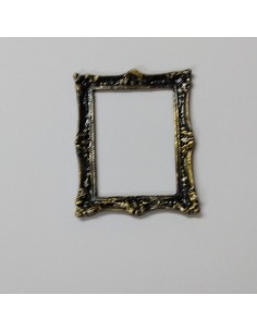 Marco de metal color bronce