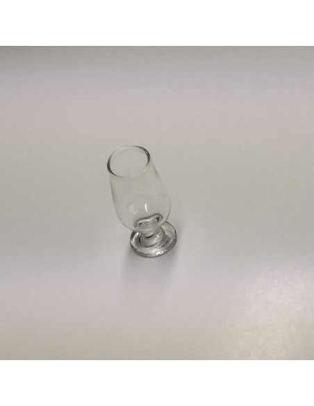 Jarrón violetero de cristal