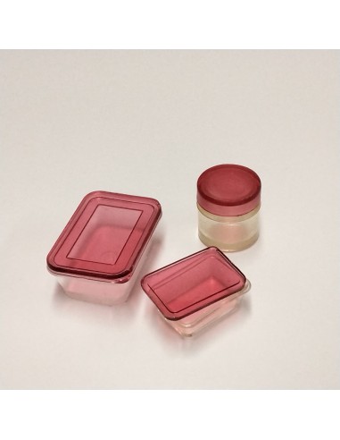 Fiambreras, 3 unidades variadas