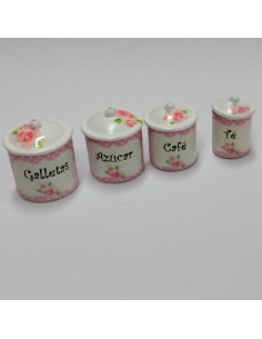 Botes de cocina decorados...