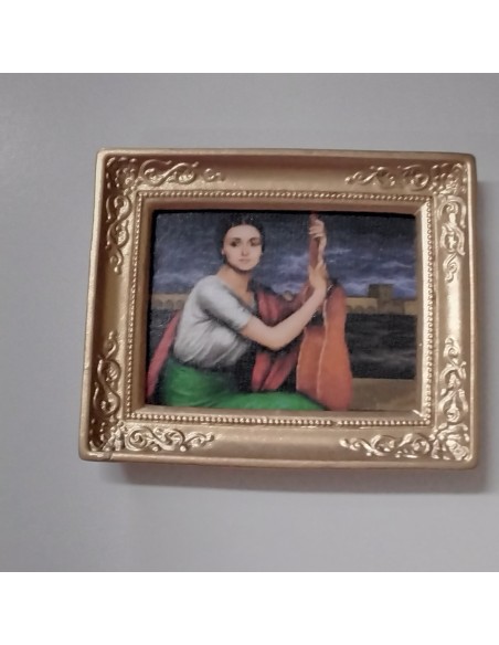 Cuadro "mujer andaluza" de Julio Rmero de Torres