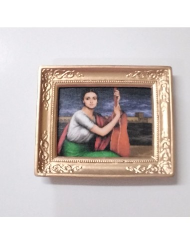 Cuadro "mujer andaluza" de Julio...