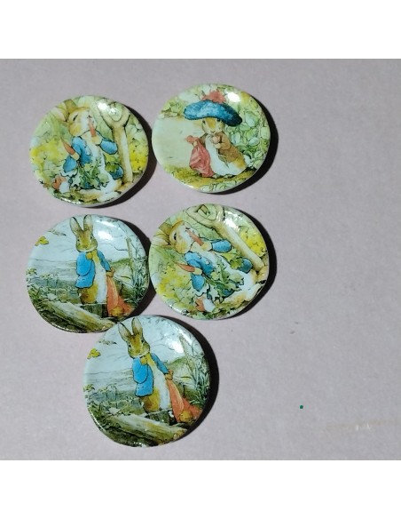 Mini platos decorativos de Beatrix Potter