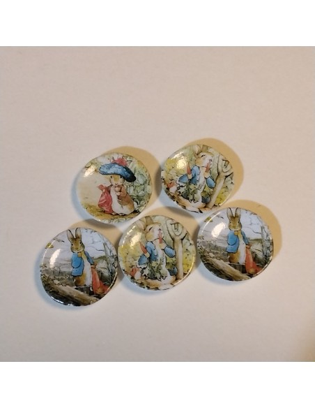 Mini platos decorativos de Beatrix Potter