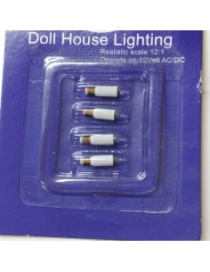 Bombillas tipo vela 4 unidades