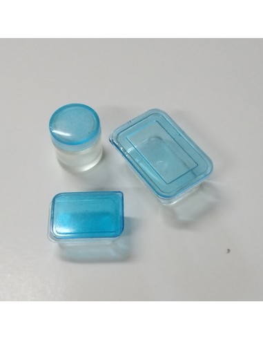 Fiambreras, 3 unidades variadas (saldo)