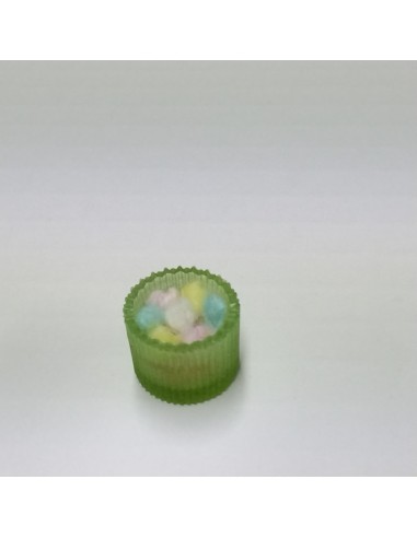 Tarro con algodones para baño