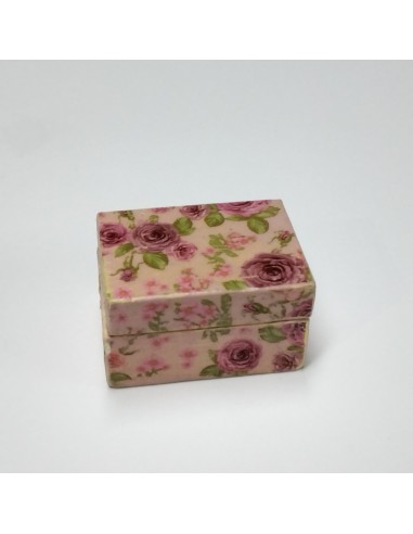 Caja joyero en rosa