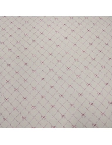 papel lazos rosas