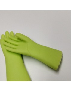 Guantes de goma en miniatura