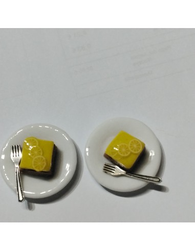 Tarta de galleta y limón. Unidad
