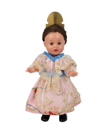 Mini Mariquita Perez valenciana rosa
