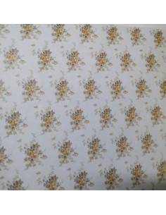 Papel con ramitos de flores