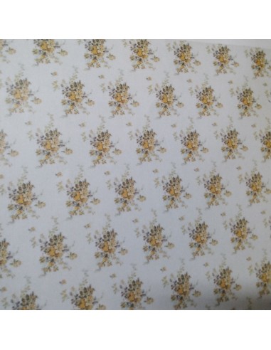 Papel con ramitos de flores