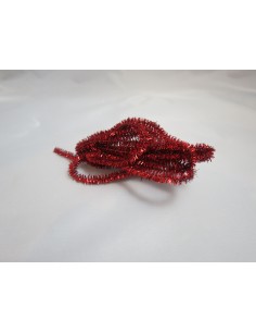 Espumillón rojo
