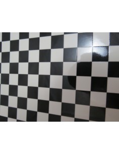 Azulejos damero blanco/negro 2