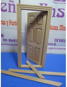 Puerta interior en pino