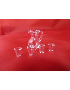 Set de jarra y vasos