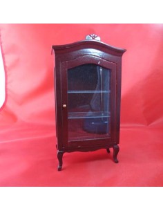 Vitrina caoba oscuro 2