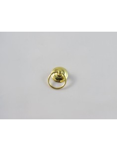 toallero redondo/dorado