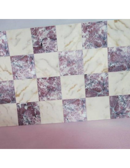 Marmol blanco / rosa