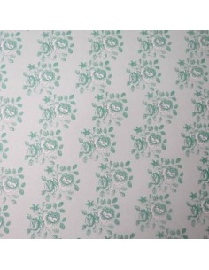 Papel en tonos verdes