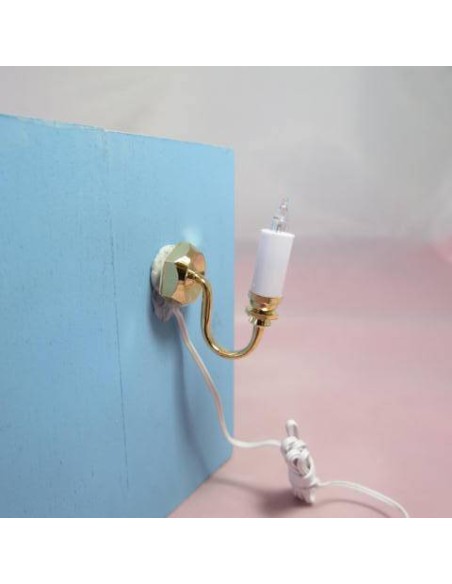 Aplique en miniatura estilo vela Aplique en miniatura estilo vela