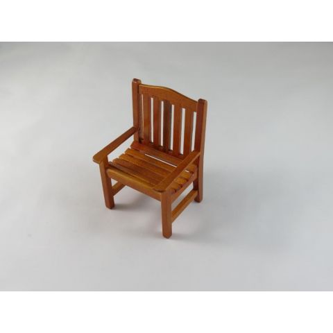 Sillón de jardín en miniatura