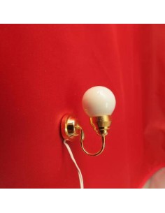 Aplique con tulipa de bola 2