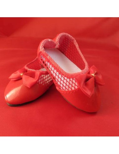 zapatos de charol rojos