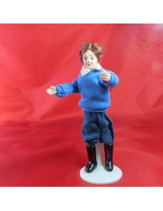 Personaje para casa de muñecas:señor