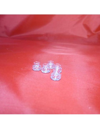 Vaso de anillos, cristal, (unidad)