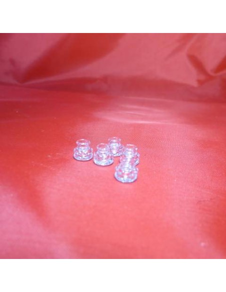 Vaso de anillos, cristal, (unidad)