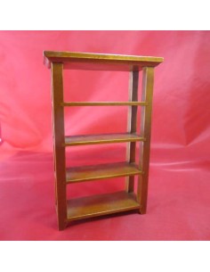 Estanteria nogal
