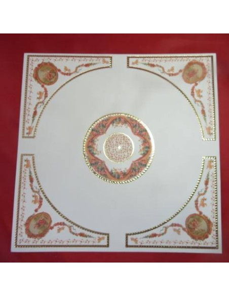 Adorno techo, serie oro