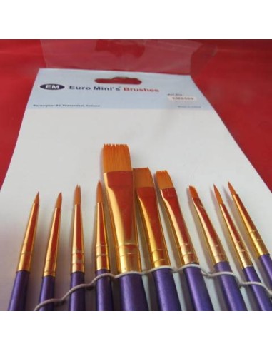 Pinceles 10 unidades
