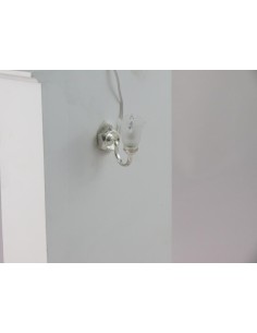 Aplique en miniatura plateado