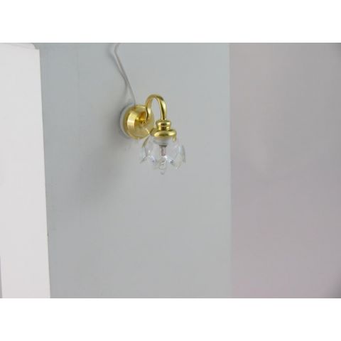 Aplique en miniatura dorado con...