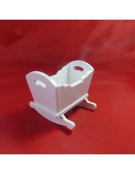 Cuna blanca balancin