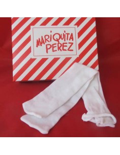 Leotardos blancos para Mariquita Perez