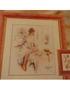 Kit de punto de cruz, de Lanarte