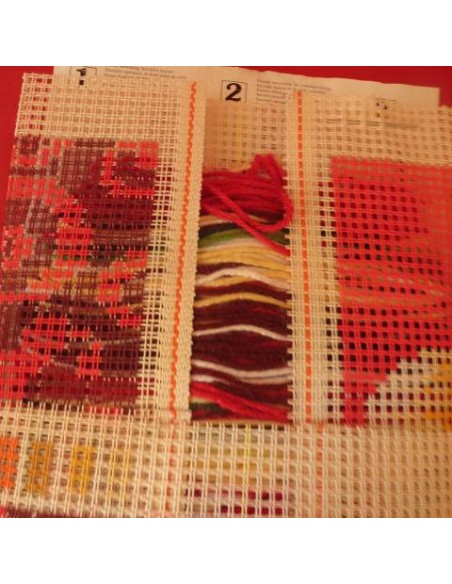 Kit de cojín a punto de cruz