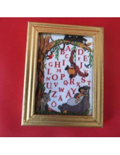 Cuadro abecedario infantil