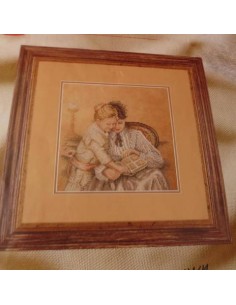 Kit de punto de cruz, de Lanarte