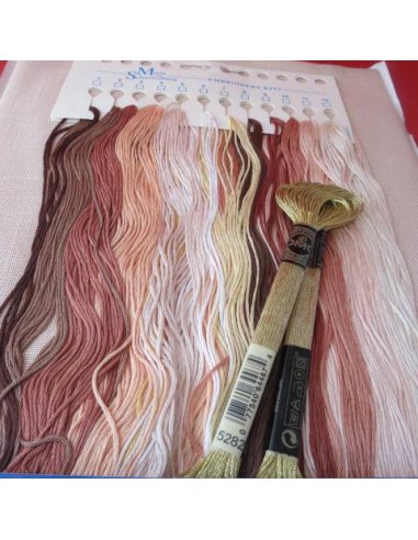 Kit de punto de cruz, diseño de Maria scharrenburg