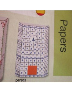 Chimenea azulejos en relieve 2