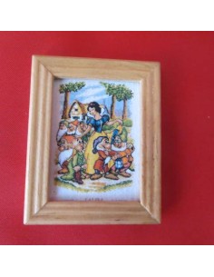 Cuadro infantil de blancanieves 2