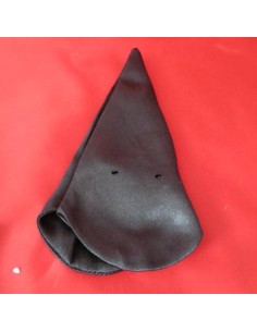 Antifaz de nazareno en raso negro