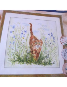 Kit de punto de cruz, de Lanarte